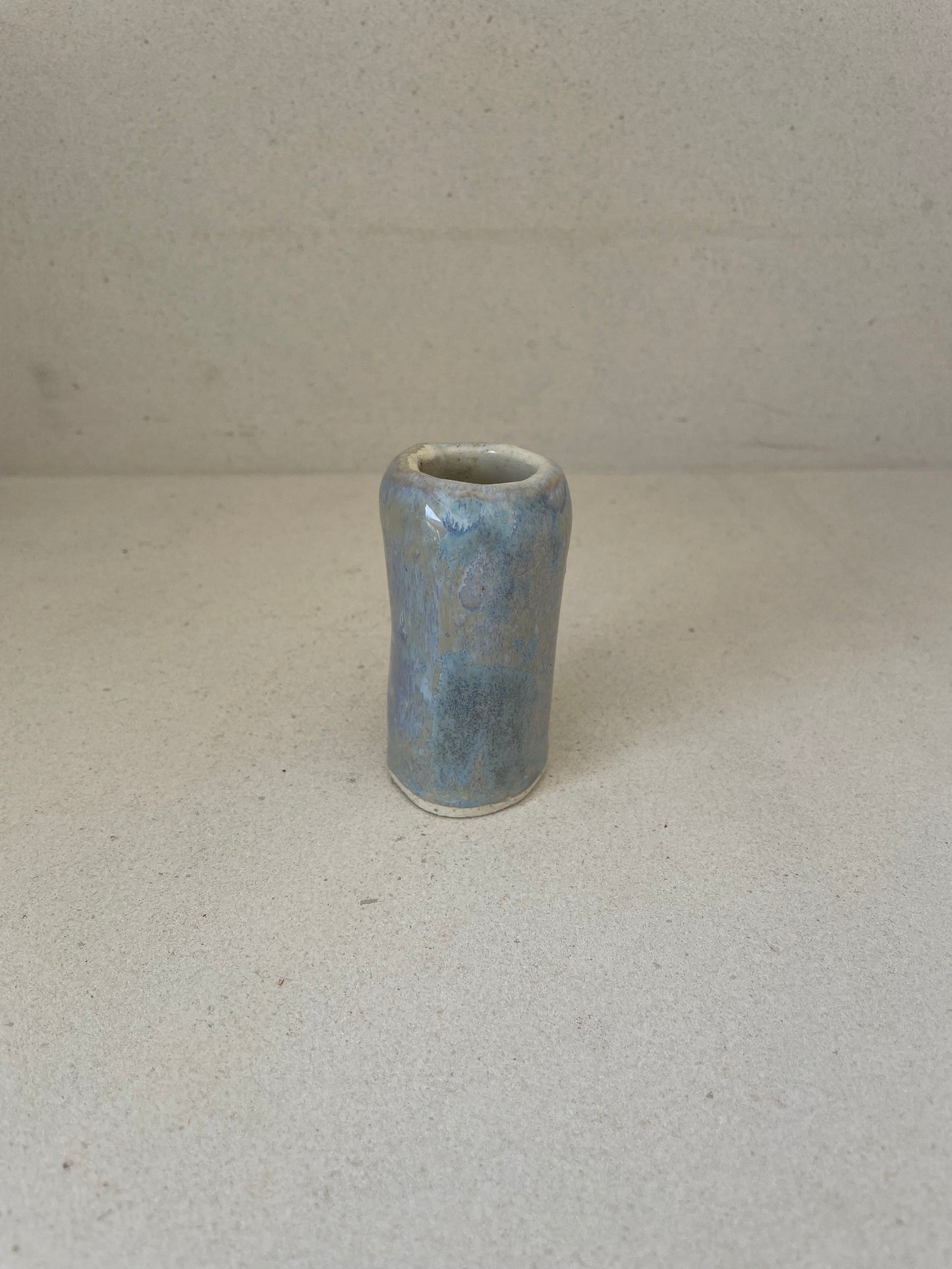 Small Crystal Glaze Bud Vase