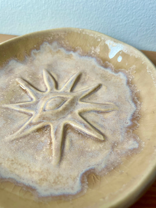 Desert Rose Crystal Dish