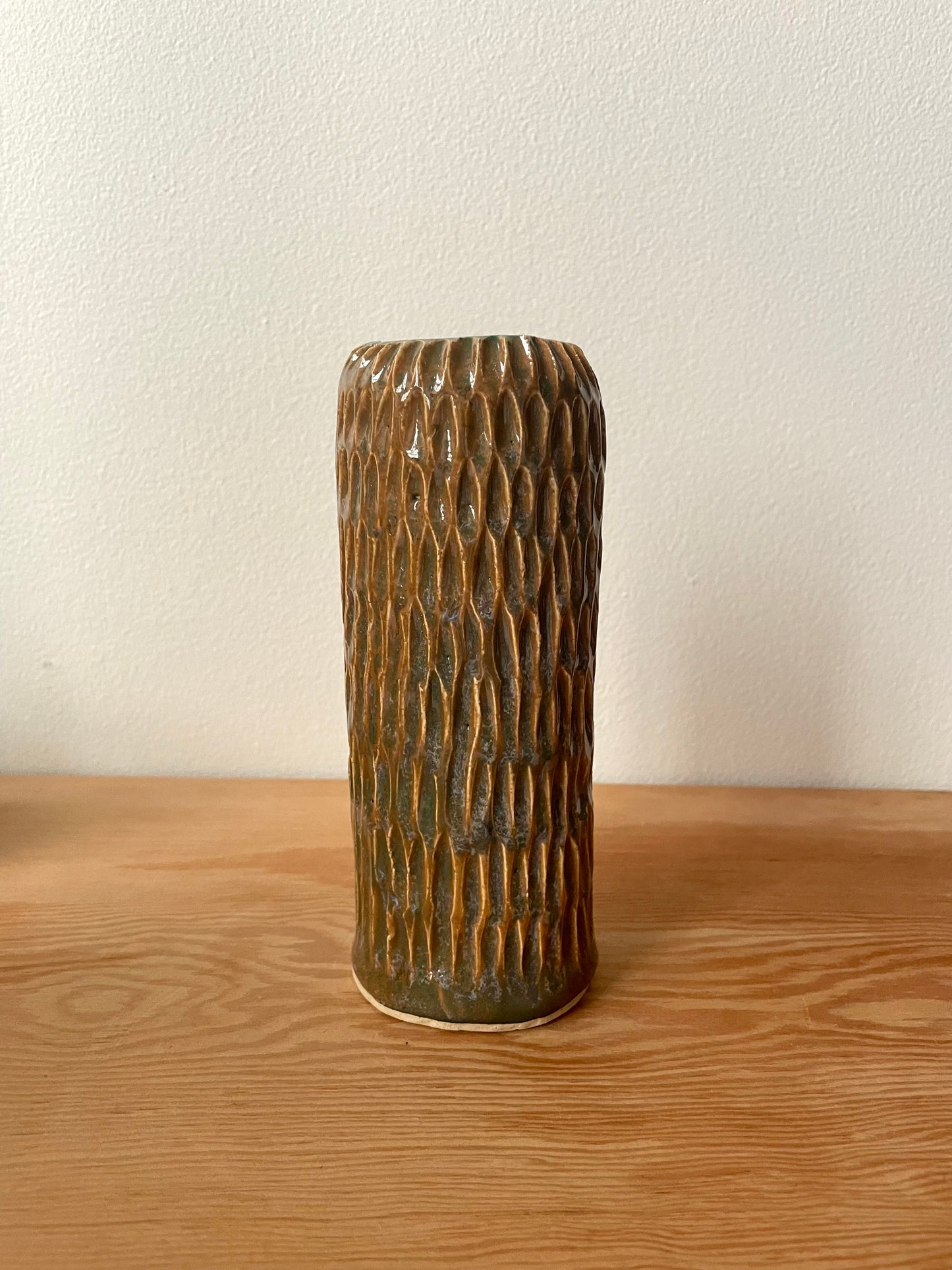 Old Growth Forest Textured Vase