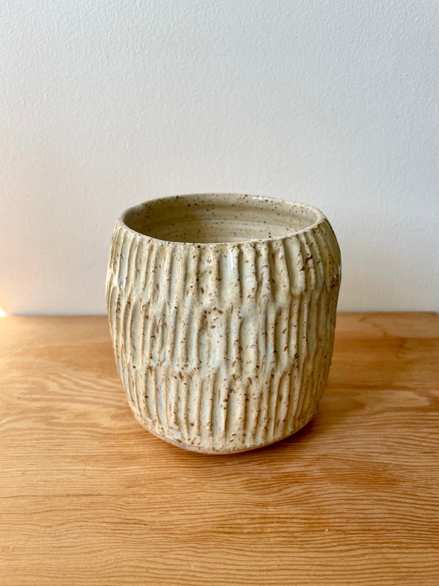 Textured Pebble Vase