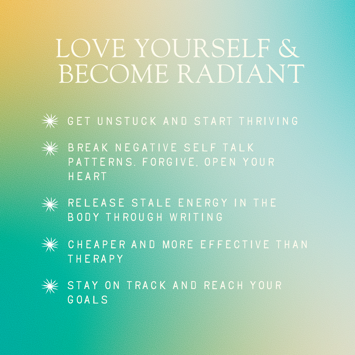 The Glow Up Journal - Mindset Journal for Inner Beauty