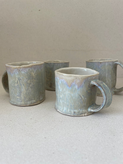 Crystal Glaze Mini Mug Set (Set of 4)
