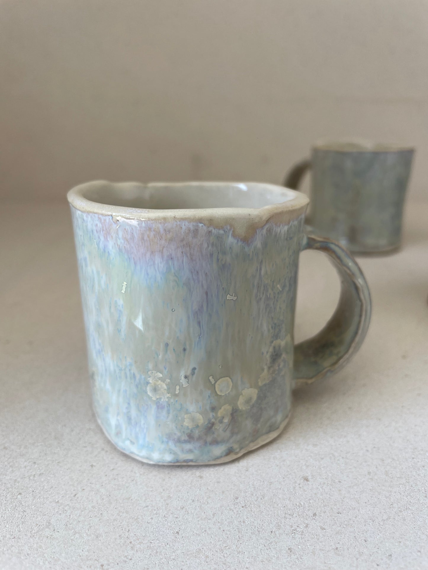 Crystal Glaze Mini Mug Set (Set of 4)