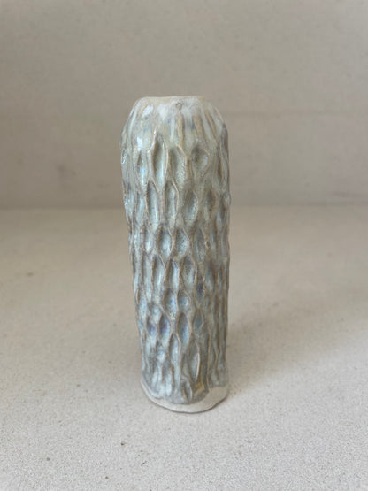 Small Textured Bud Vase