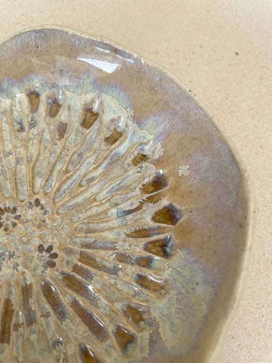 Mermaid Crystal Glaze Ritual Dish