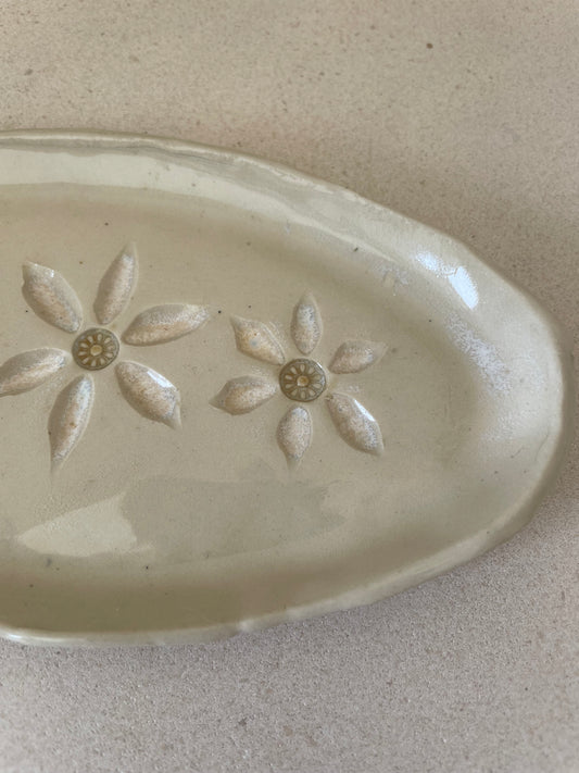 Small Daisy Soap Dish