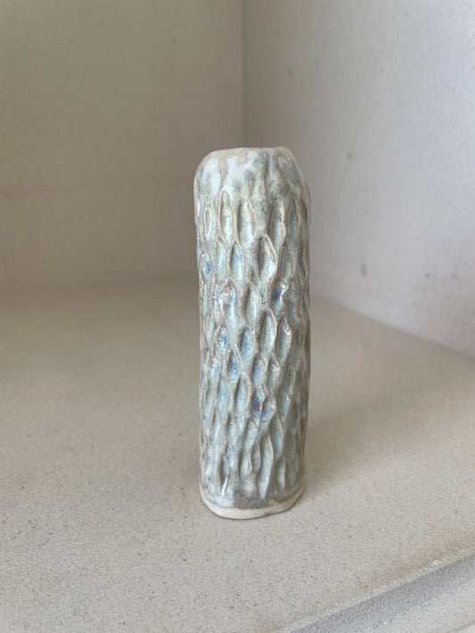 Small Textured Bud Vase