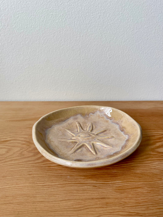 Desert Rose Crystal Dish