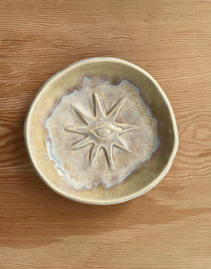 Desert Rose Crystal Dish