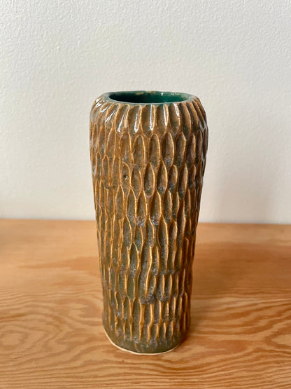 Old Growth Forest Textured Vase