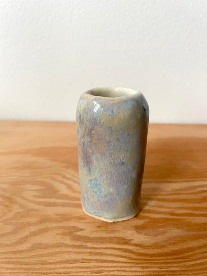 Small Crystal Glaze Bud Vase